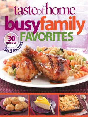 cover image of Busy Family Favorites